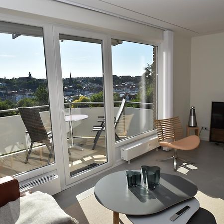 Fewo1846 - Foerdeview - Luxurioese Wohnung Mit 2 Schlafzimmern Und Balkon Mit Hafenblick Flensburg Bagian luar foto