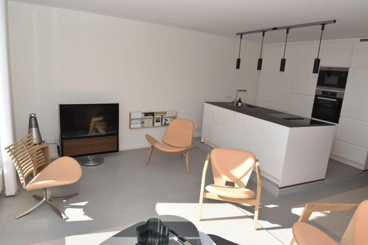 Fewo1846 - Foerdeview - Luxurioese Wohnung Mit 2 Schlafzimmern Und Balkon Mit Hafenblick Flensburg Bagian luar foto